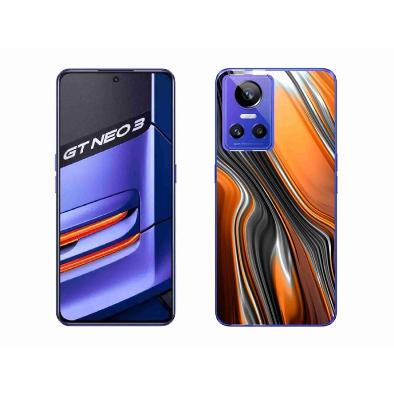 Gelový kryt mmCase na mobil Realme GT Neo 3 - abstrakt 3