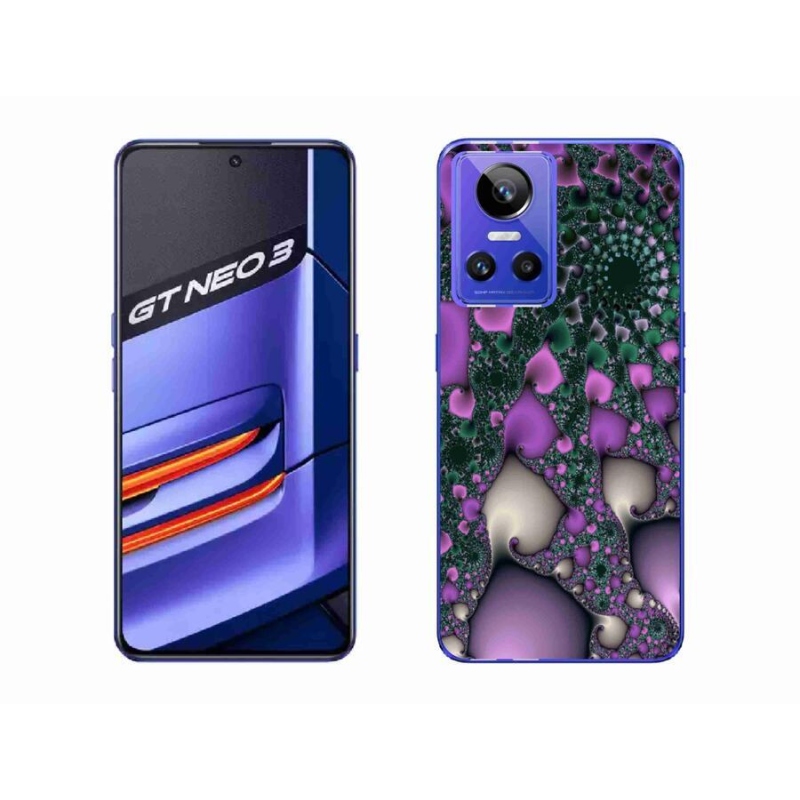 Gelový kryt mmCase na mobil Realme GT Neo 3 - abstrakt 7