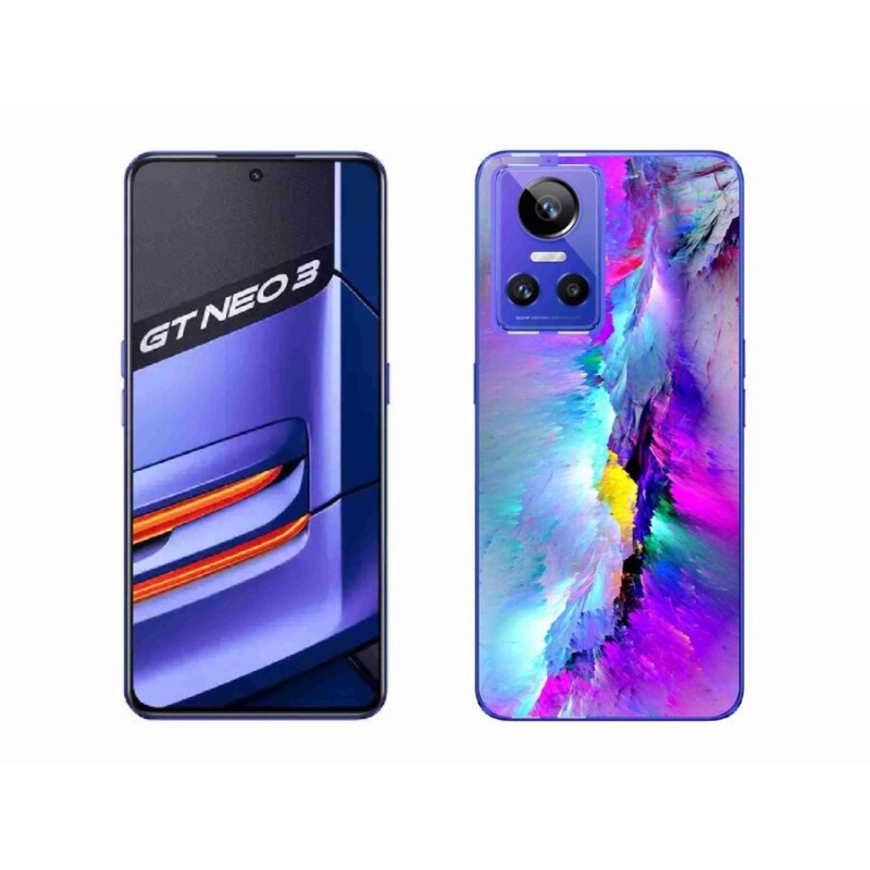 Gelový kryt mmCase na mobil Realme GT Neo 3 - abstrakt