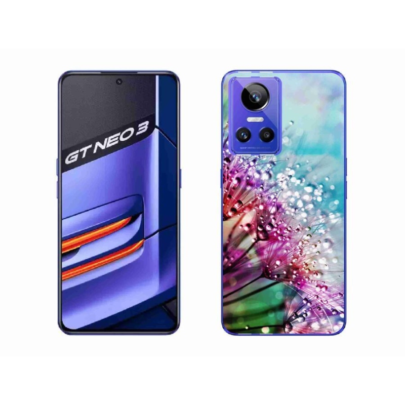 Gelový kryt mmCase na mobil Realme GT Neo 3 - barevné květy