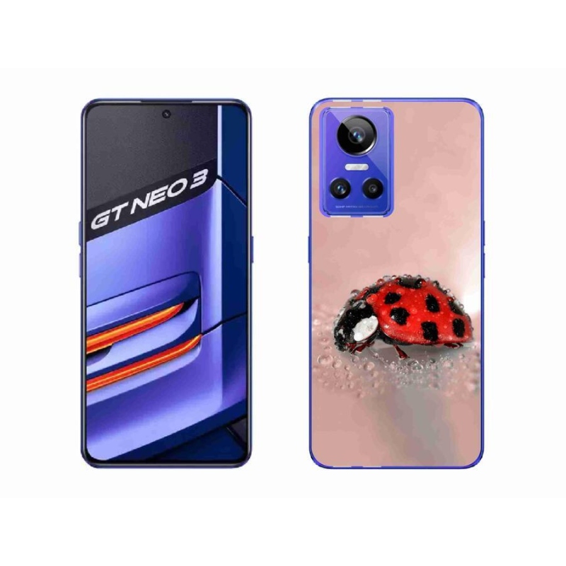 Gelový kryt mmCase na mobil Realme GT Neo 3 - beruška