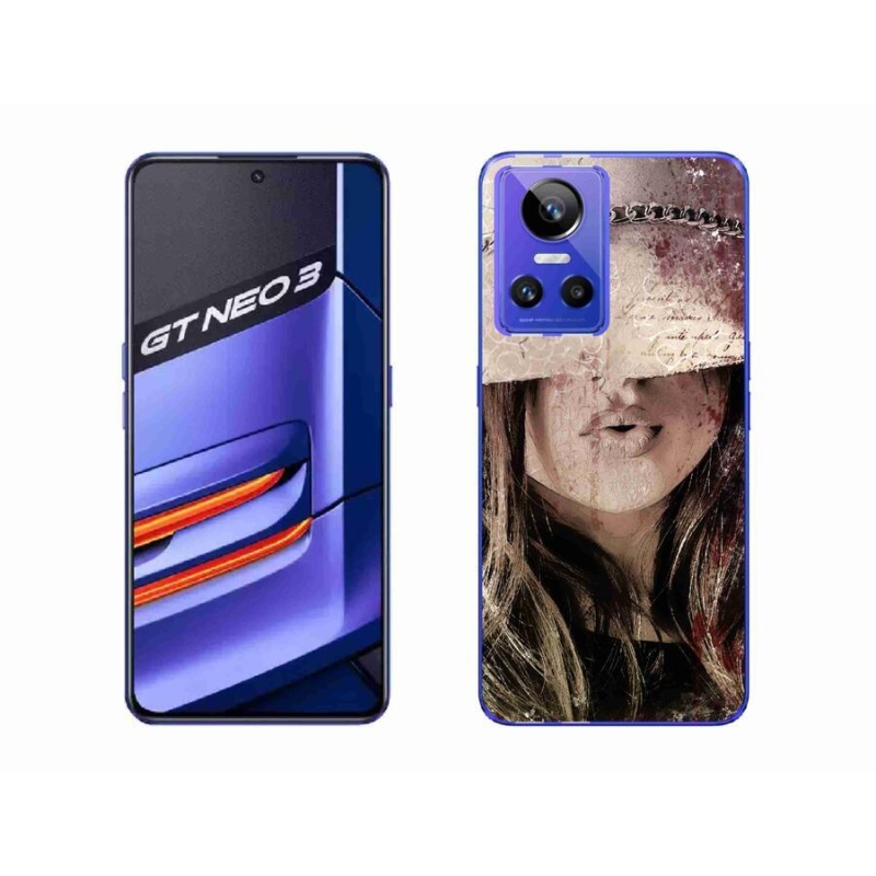Gelový kryt mmCase na mobil Realme GT Neo 3 - dívka