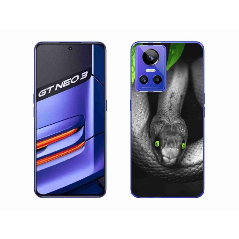 Gelový kryt mmCase na mobil Realme GT Neo 3 - had