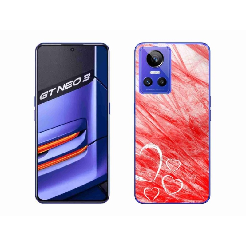 Gelový kryt mmCase na mobil Realme GT Neo 3 - heart