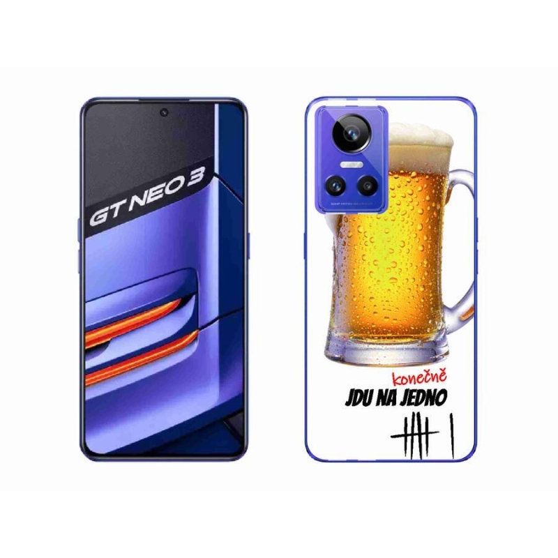Gelový kryt mmCase na mobil Realme GT Neo 3 - jdu na jedno