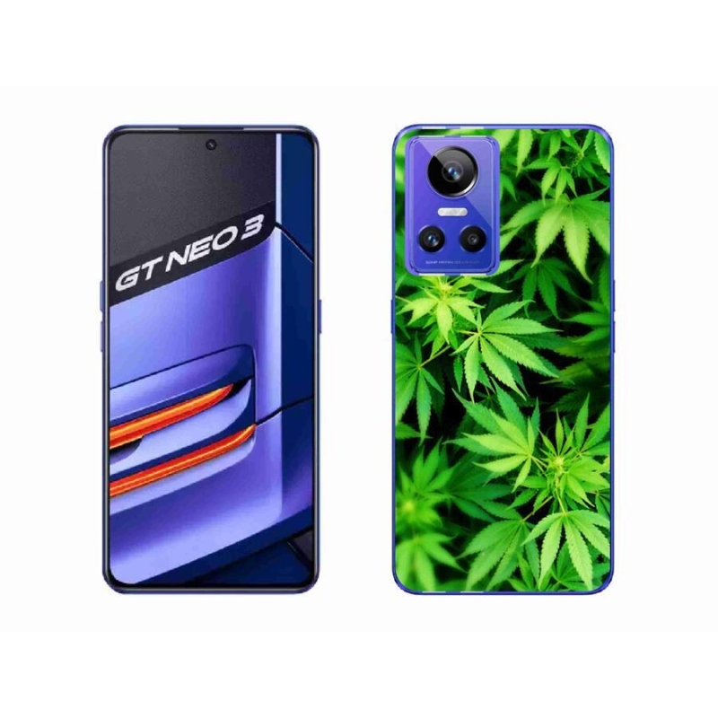 Gelový kryt mmCase na mobil Realme GT Neo 3 - konopí 3