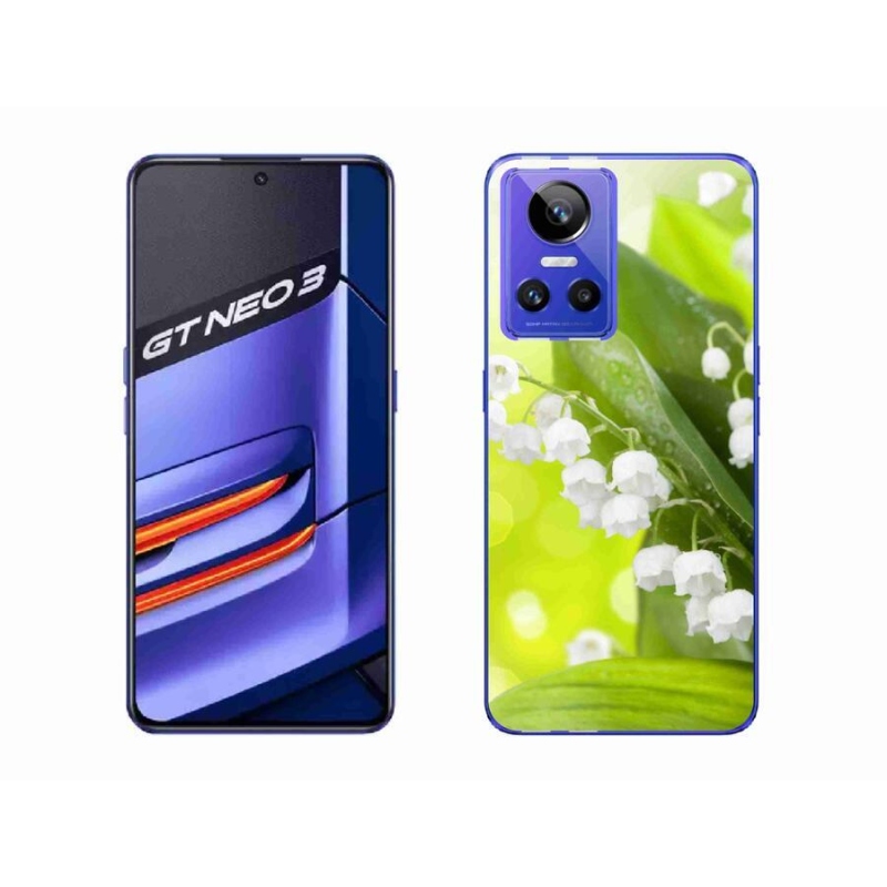 Gelový kryt mmCase na mobil Realme GT Neo 3 - konvalinka