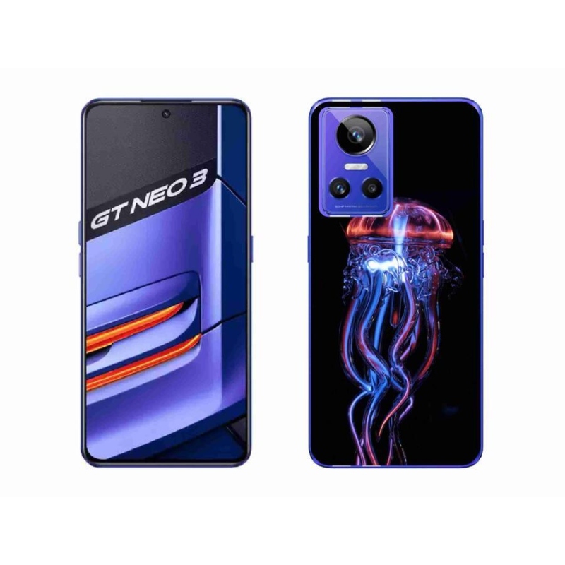 Gelový kryt mmCase na mobil Realme GT Neo 3 - medúza