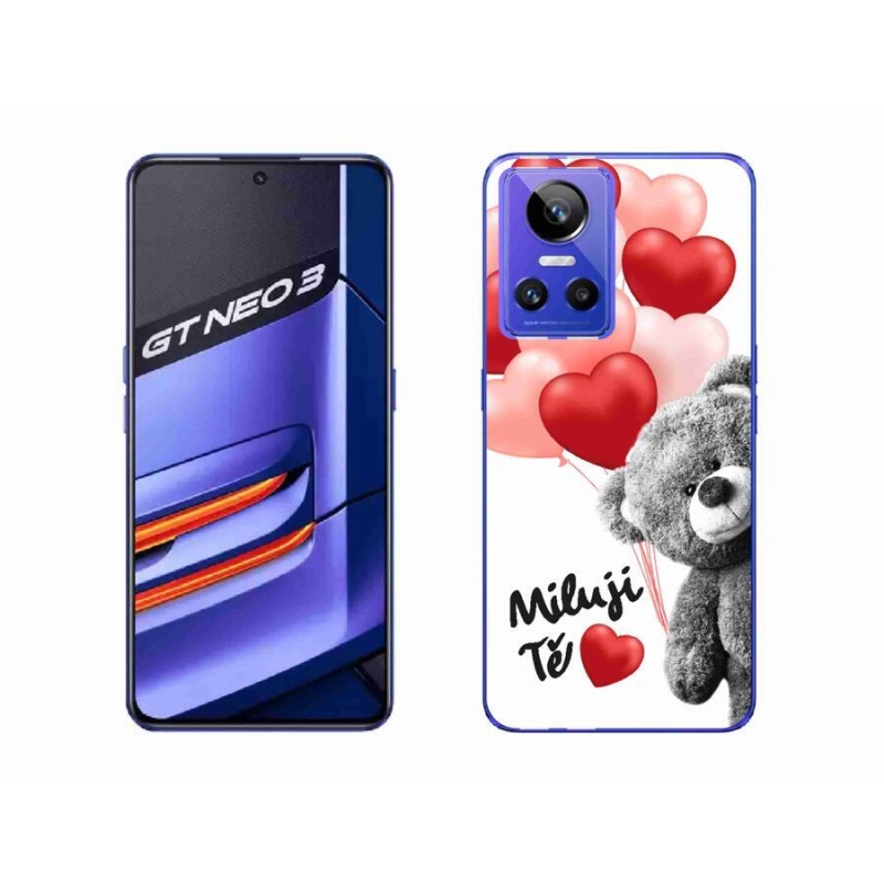 Gelový kryt mmCase na mobil Realme GT Neo 3 - miluji Tě