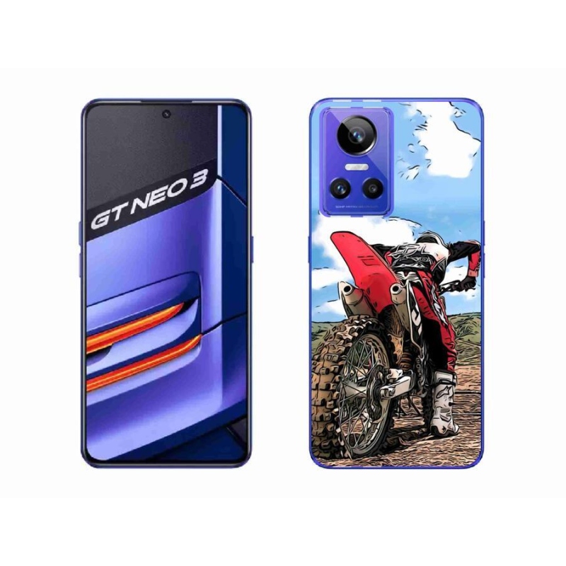 Gelový kryt mmCase na mobil Realme GT Neo 3 - moto