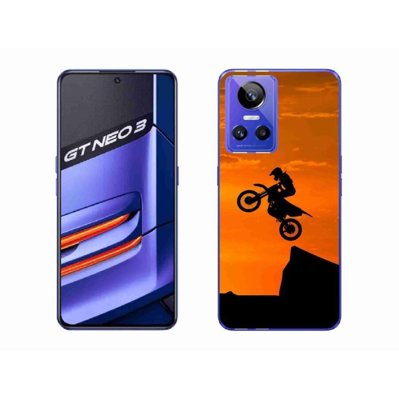 Gelový kryt mmCase na mobil Realme GT Neo 3 - motocross