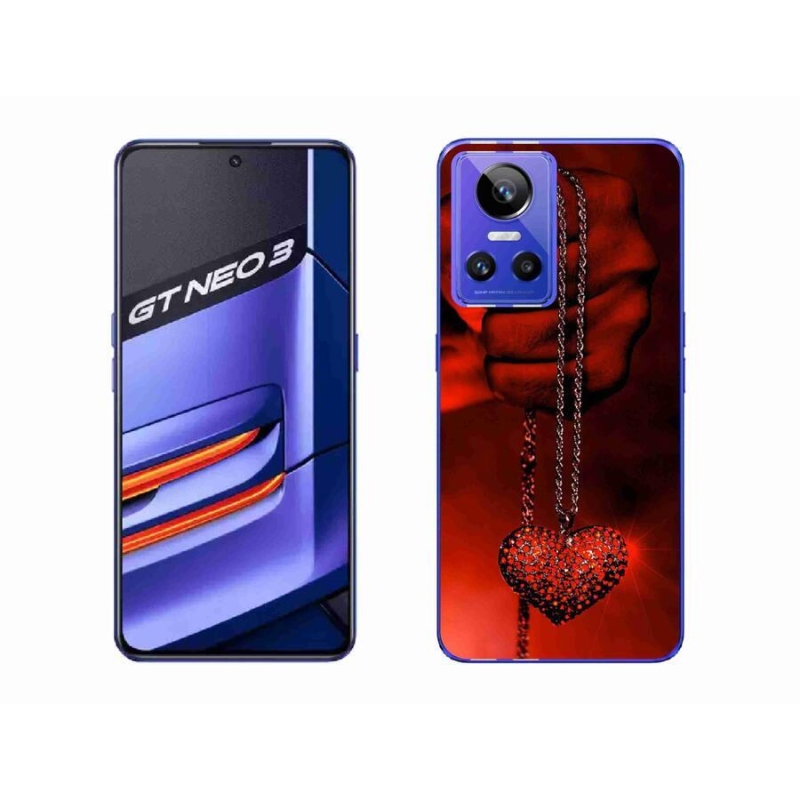Gelový kryt mmCase na mobil Realme GT Neo 3 - náhrdelník