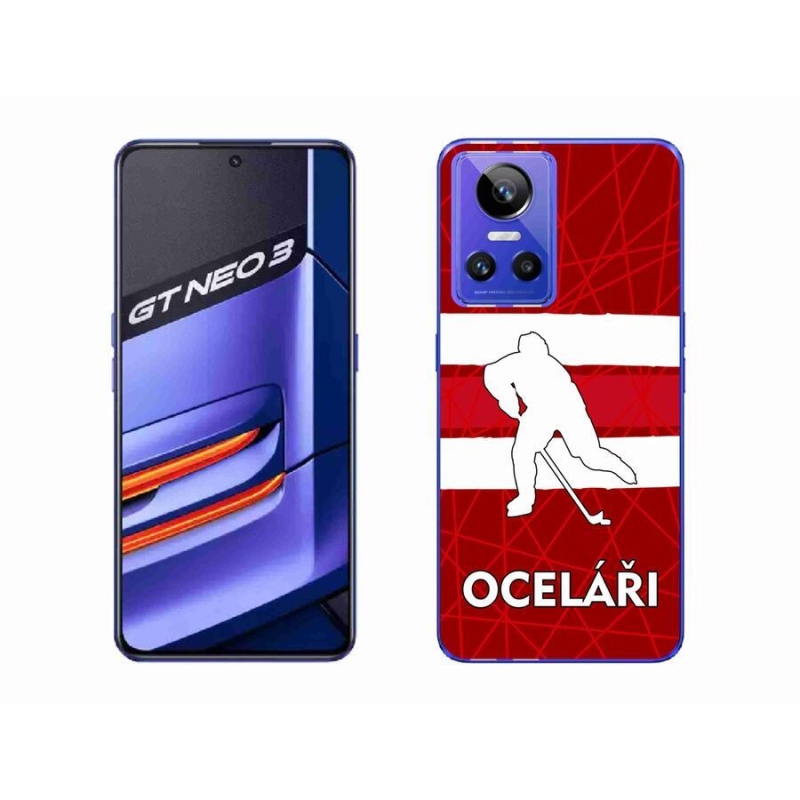 Gelový kryt mmCase na mobil Realme GT Neo 3 - Oceláři