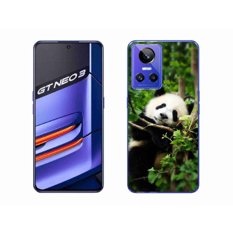 Gelový kryt mmCase na mobil Realme GT Neo 3 - panda