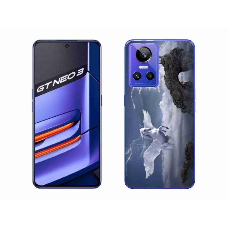 Gelový kryt mmCase na mobil Realme GT Neo 3 - pegas