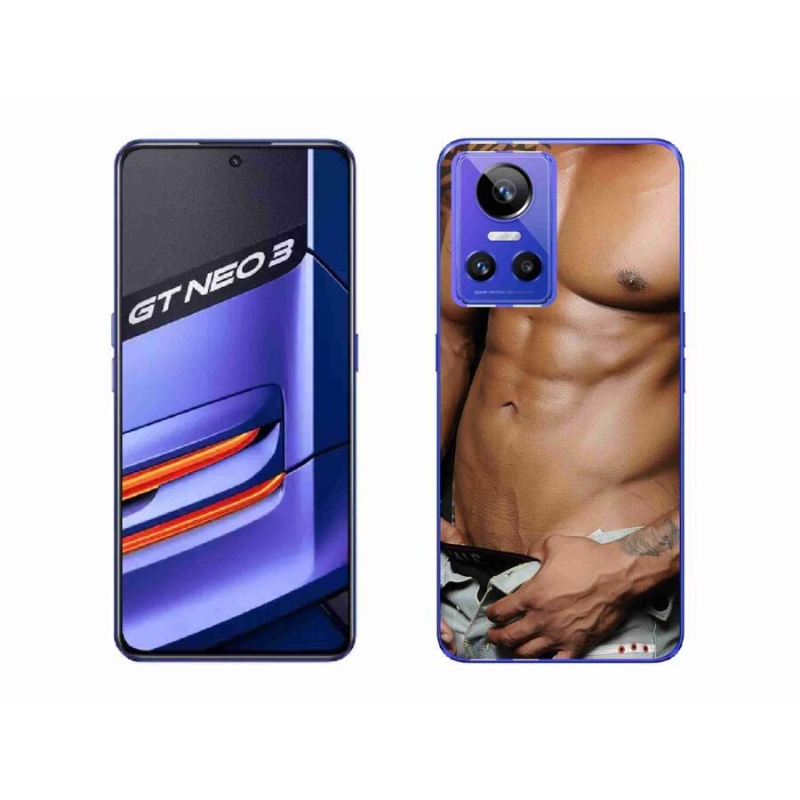 Gelový kryt mmCase na mobil Realme GT Neo 3 - sexy muž