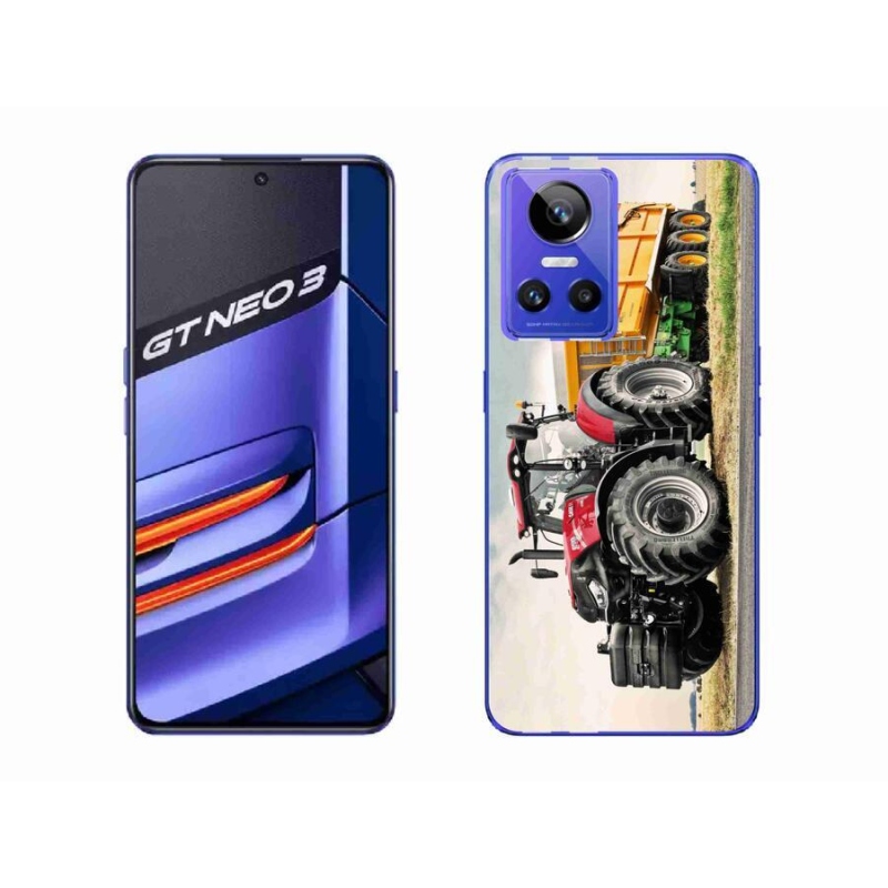 Gelový kryt mmCase na mobil Realme GT Neo 3 - traktor 3