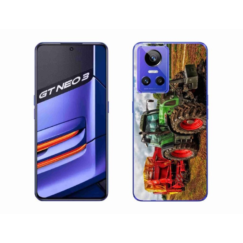 Gelový kryt mmCase na mobil Realme GT Neo 3 - traktor 4