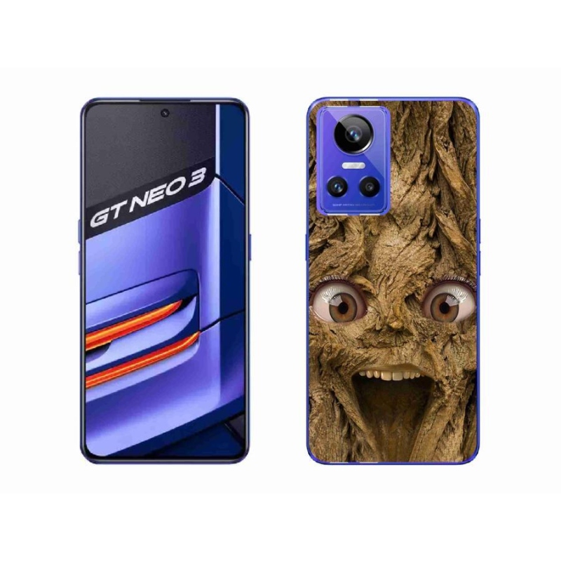Gelový kryt mmCase na mobil Realme GT Neo 3 - veselý strom s očima