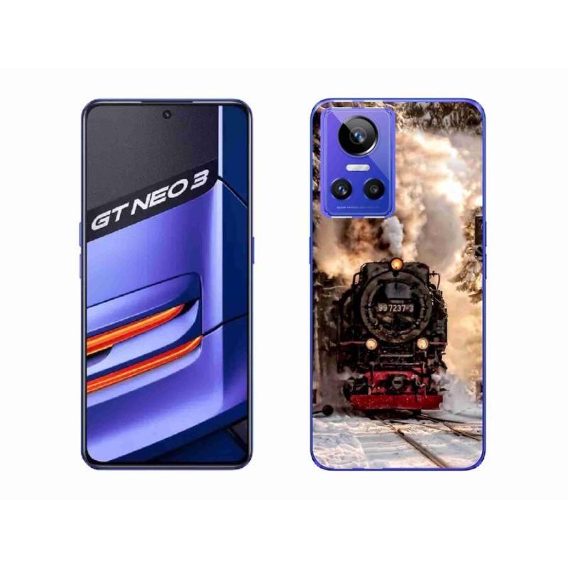 Gelový kryt mmCase na mobil Realme GT Neo 3 - vlak