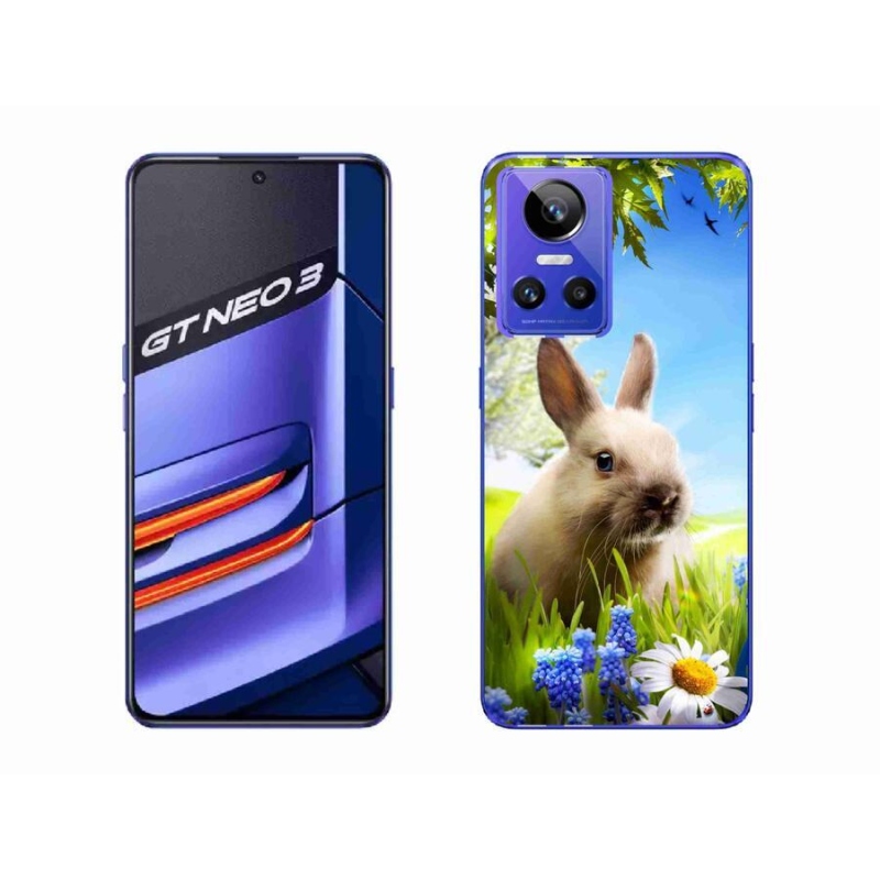 Gelový kryt mmCase na mobil Realme GT Neo 3 - zajíček