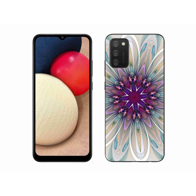 Gelový kryt mmCase na mobil Samsung Galaxy A02s (164.2x75.9x9.1mm) - abstrakt 10