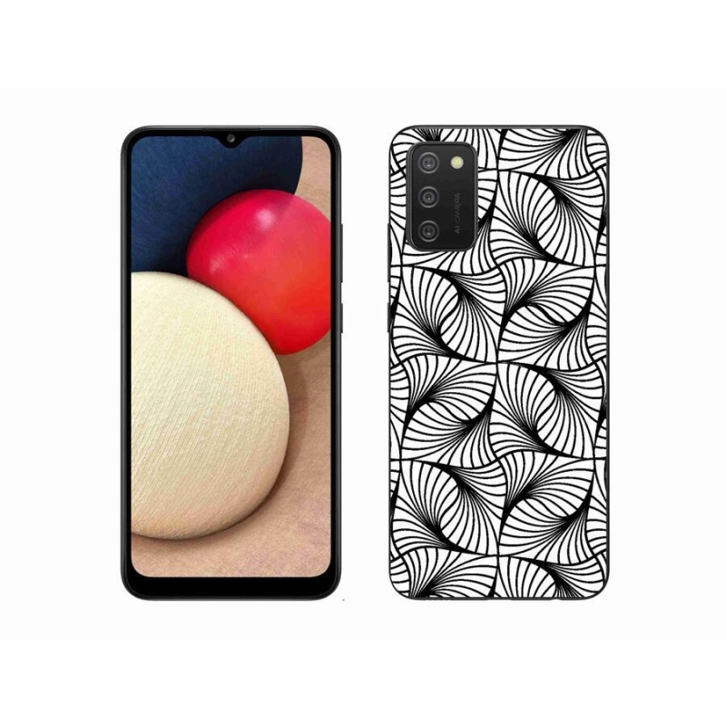 Gelový kryt mmCase na mobil Samsung Galaxy A02s (164.2x75.9x9.1mm) - abstrakt 11
