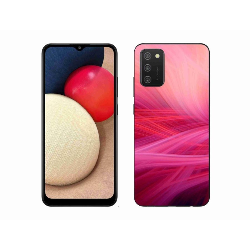 Gelový kryt mmCase na mobil Samsung Galaxy A02s (164.2x75.9x9.1mm) - abstrakt 13