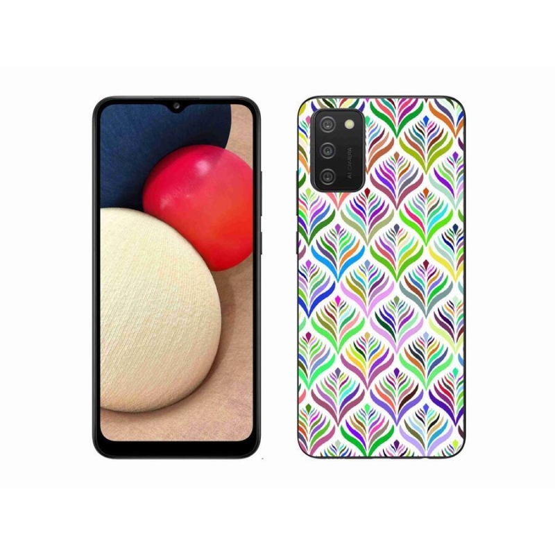 Gelový kryt mmCase na mobil Samsung Galaxy A02s (164.2x75.9x9.1mm) - abstrakt 15