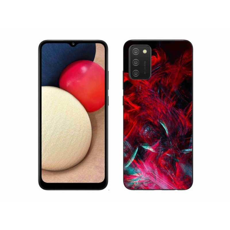 Gelový kryt mmCase na mobil Samsung Galaxy A02s (164.2x75.9x9.1mm) - abstrakt 16