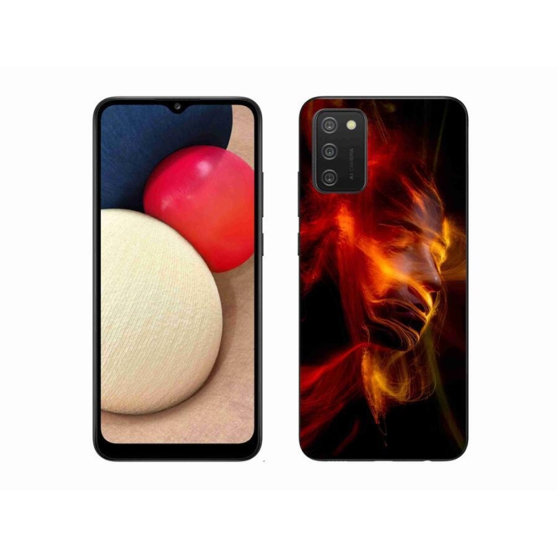 Gelový kryt mmCase na mobil Samsung Galaxy A02s (164.2x75.9x9.1mm) - abstrakt 18
