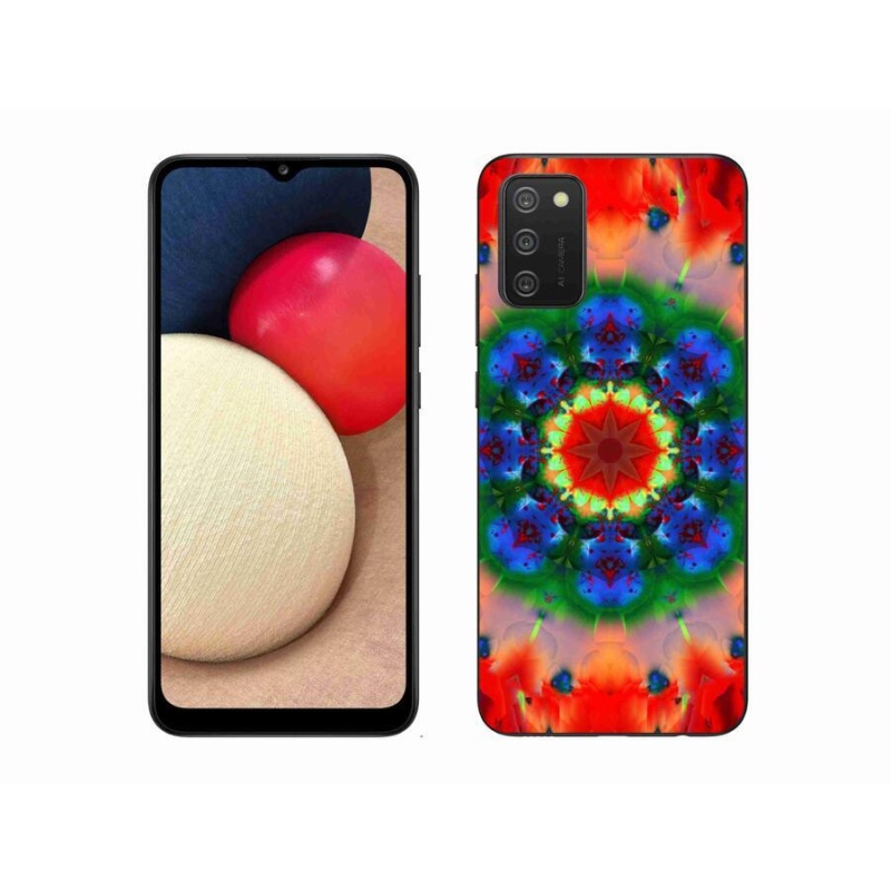Gelový kryt mmCase na mobil Samsung Galaxy A02s (164.2x75.9x9.1mm) - abstrakt 5