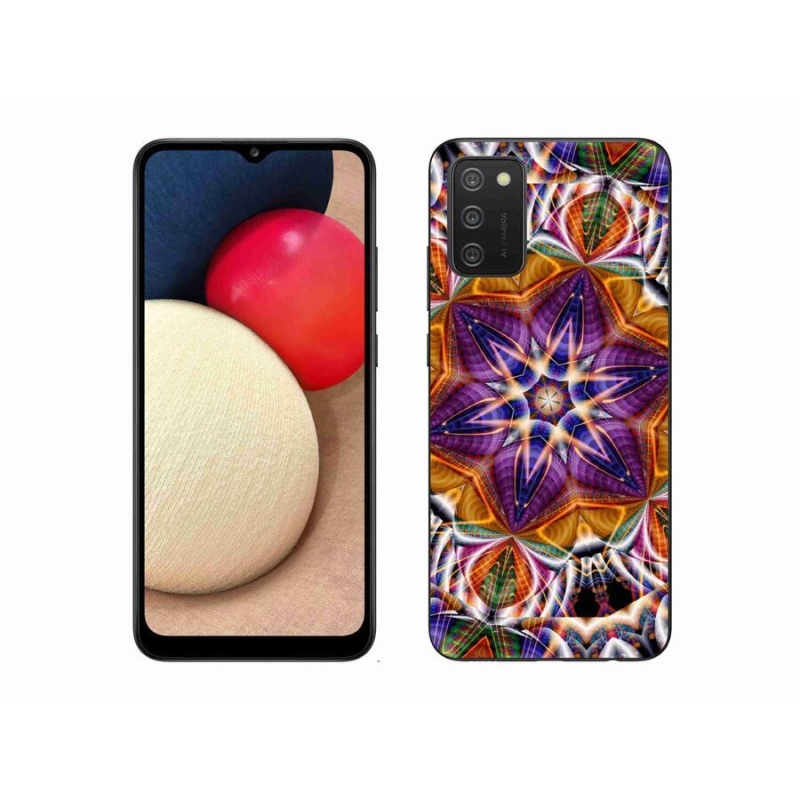 Gelový kryt mmCase na mobil Samsung Galaxy A02s (164.2x75.9x9.1mm) - abstrakt 6