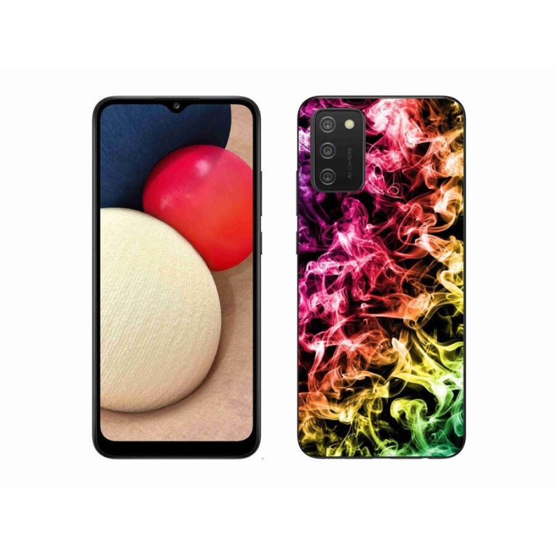 Gelový kryt mmCase na mobil Samsung Galaxy A02s (164.2x75.9x9.1mm) - abstraktní vzor 6
