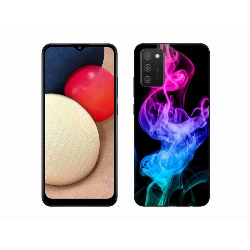 Gelový kryt mmCase na mobil Samsung Galaxy A02s (164.2x75.9x9.1mm) - abstraktní vzor 8