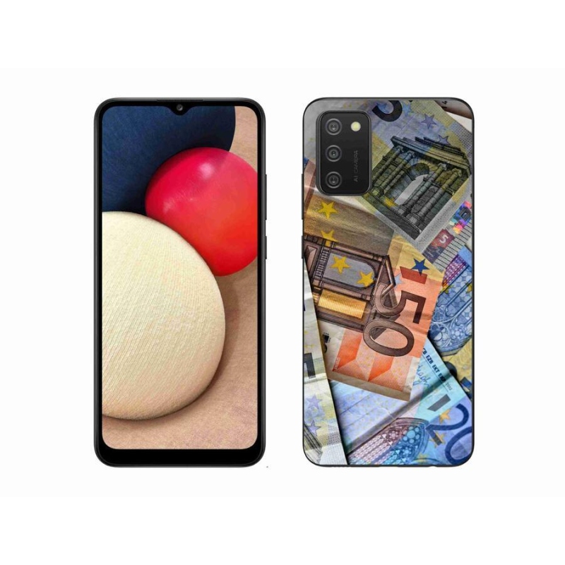 Gelový kryt mmCase na mobil Samsung Galaxy A02s (164.2x75.9x9.1mm) - euro