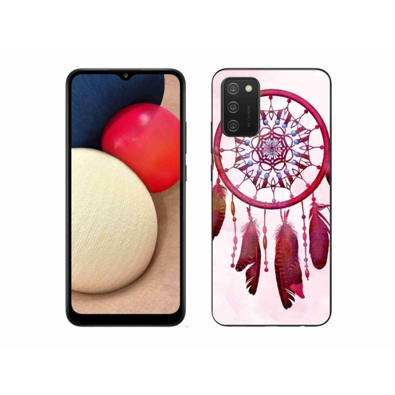 Gelový kryt mmCase na mobil Samsung Galaxy A02s (164.2x75.9x9.1mm) - lapač snů