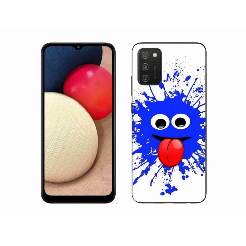 Gelový kryt mmCase na mobil Samsung Galaxy A02s (164.2x75.9x9.1mm) - strašidlo