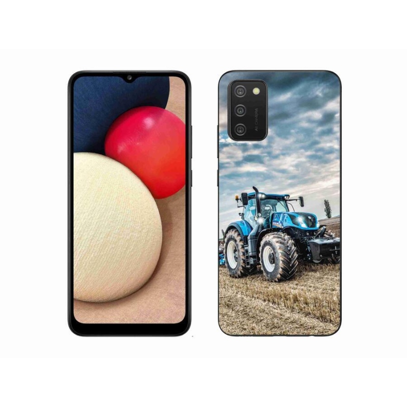 Gelový kryt mmCase na mobil Samsung Galaxy A02s (164.2x75.9x9.1mm) - traktor 2