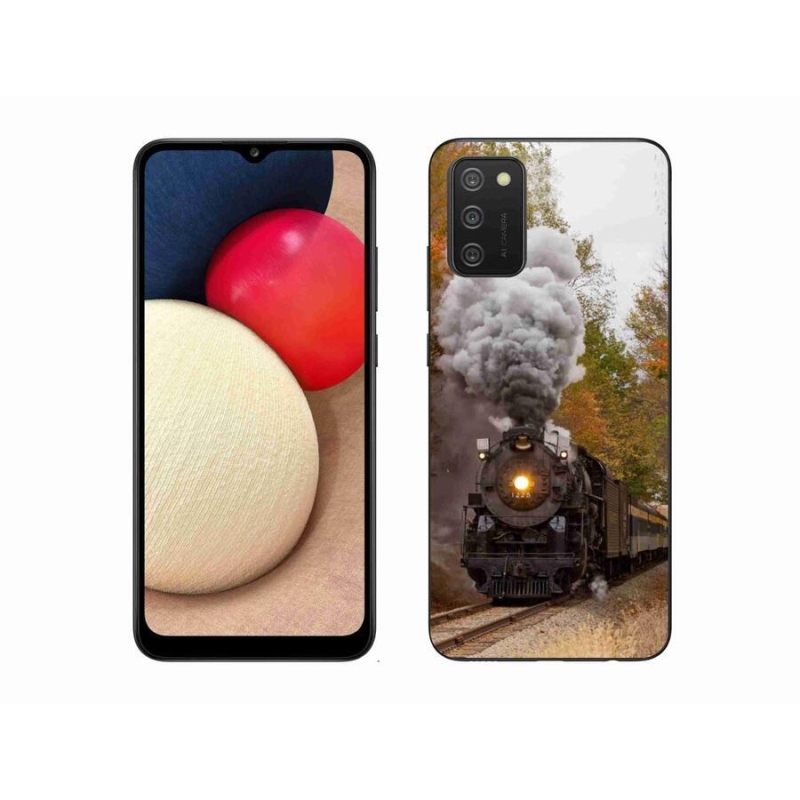 Gelový kryt mmCase na mobil Samsung Galaxy A02s (164.2x75.9x9.1mm) - vlak 1