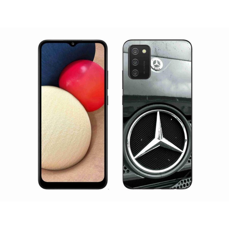Gelový kryt mmCase na mobil Samsung Galaxy A02s (164.2x75.9x9.1mm) - znak 3