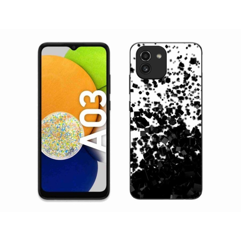 Gelový kryt mmCase na mobil Samsung Galaxy A03 - abstraktní vzor 1