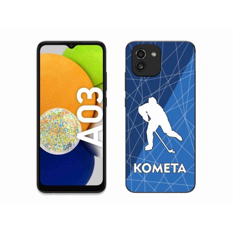 Gelový kryt mmCase na mobil Samsung Galaxy A03 - Kometa