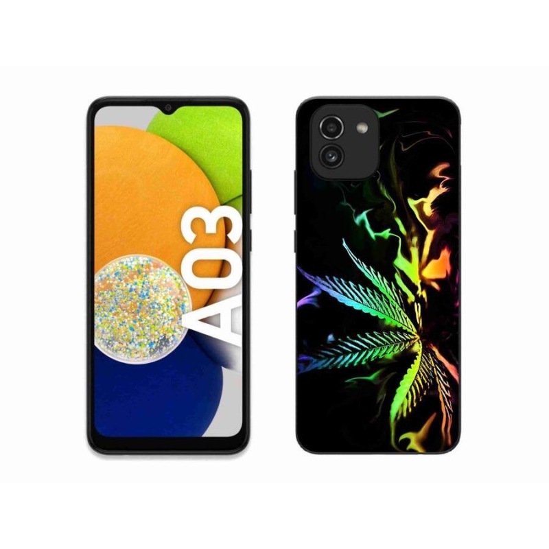 Gelový kryt mmCase na mobil Samsung Galaxy A03 - konopí 2