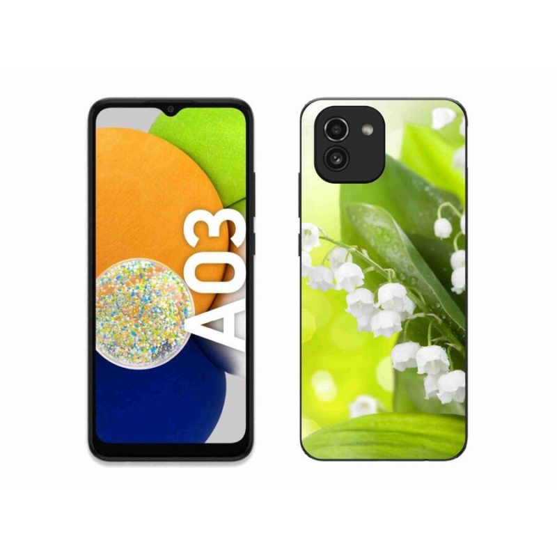 Gelový kryt mmCase na mobil Samsung Galaxy A03 - konvalinka