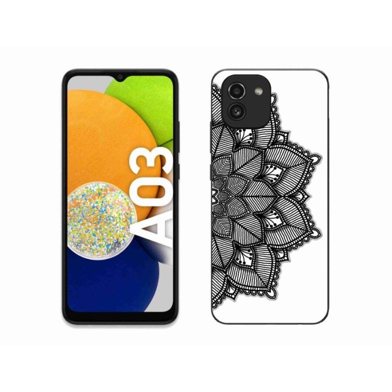 Gelový kryt mmCase na mobil Samsung Galaxy A03 - mandala