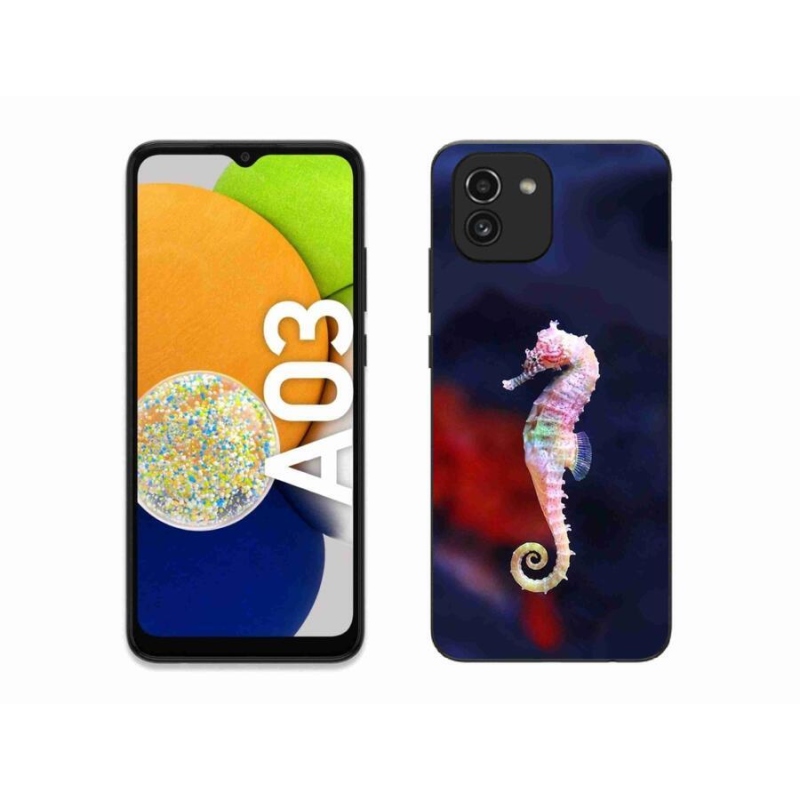 Gelový kryt mmCase na mobil Samsung Galaxy A03 - mořský koník