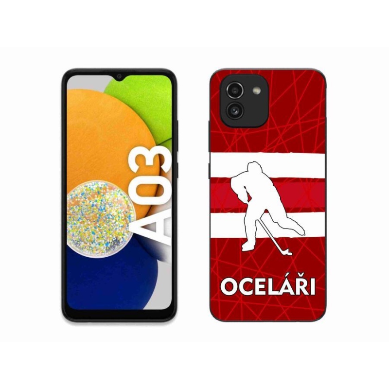 Gelový kryt mmCase na mobil Samsung Galaxy A03 - Oceláři