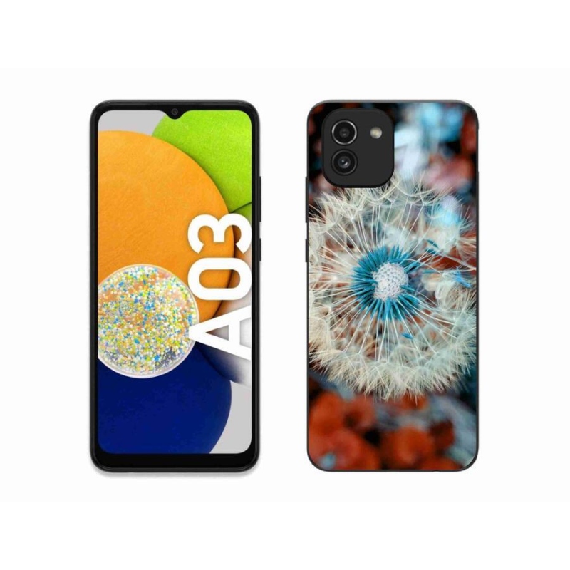 Gelový kryt mmCase na mobil Samsung Galaxy A03 - odkvetlá pampeliška 1
