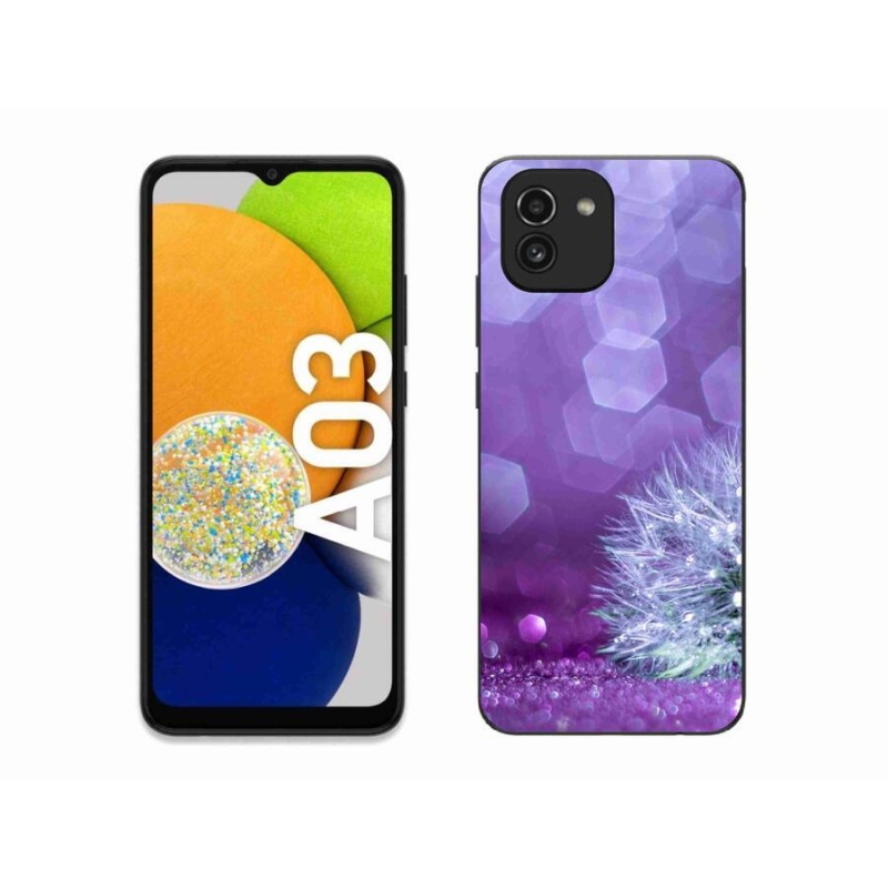 Gelový kryt mmCase na mobil Samsung Galaxy A03 - odkvetlá pampeliška 2